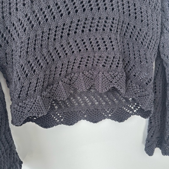 American Eagle Outfitters Gray Knit Sweater - Picture 2 of 6